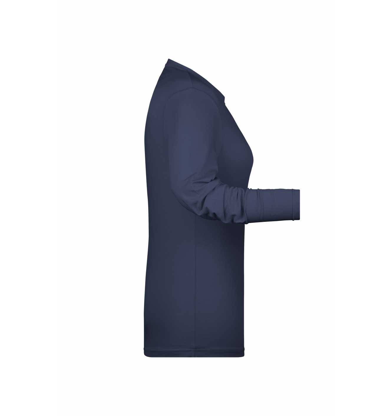 James & Nicholson Langarmshirt Damen JN054 Gr. M navy