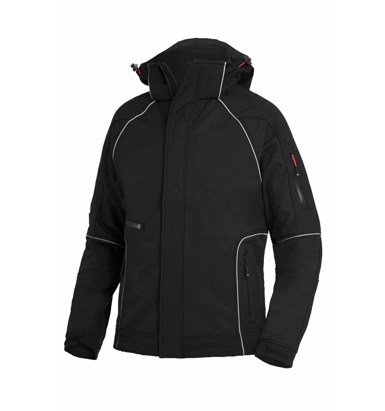 FHB WALTER Softshelljacke, schwarz, Gr. S