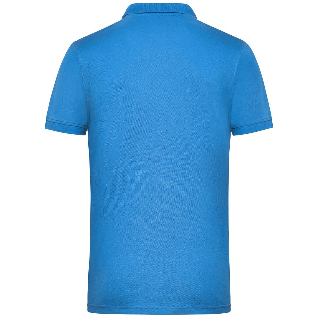 James & Nicholson Poloshirt Herren JN830 Gr. L aqua