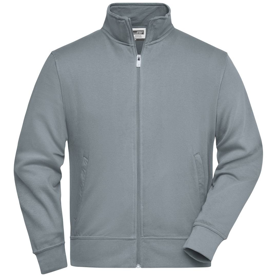 James & Nicholson Sweatjacke JN836 Gr. XL dark-grey