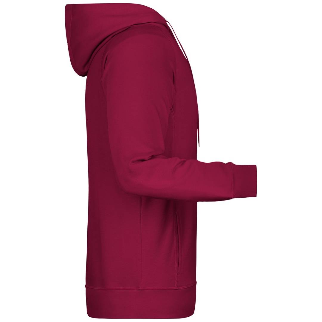 James & Nicholson Kapuzensweat JN8024 Gr. L wine