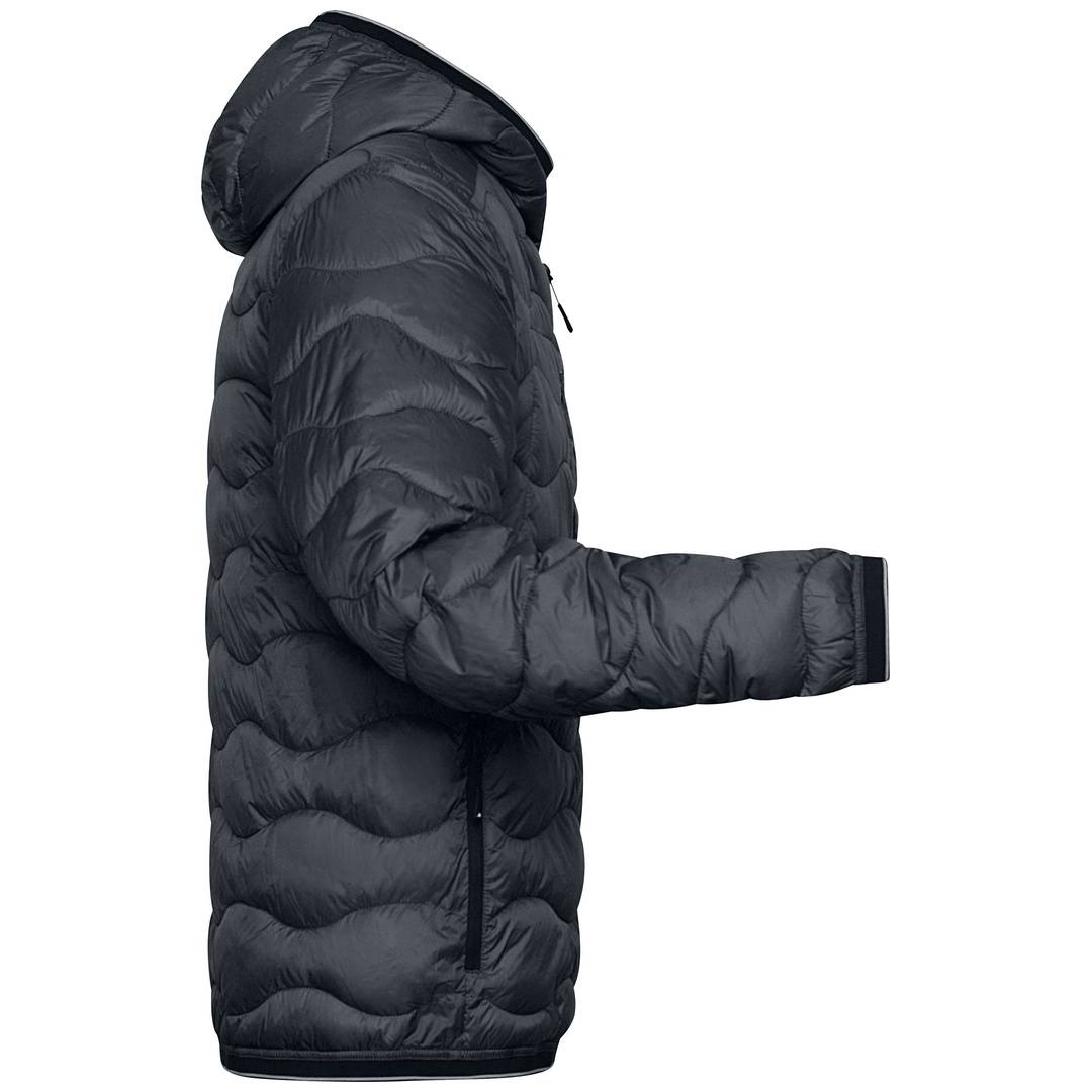 James & Nicholson Steppjacke mit Wattierung Herren JN1156 Gr. S graphite/camouflage