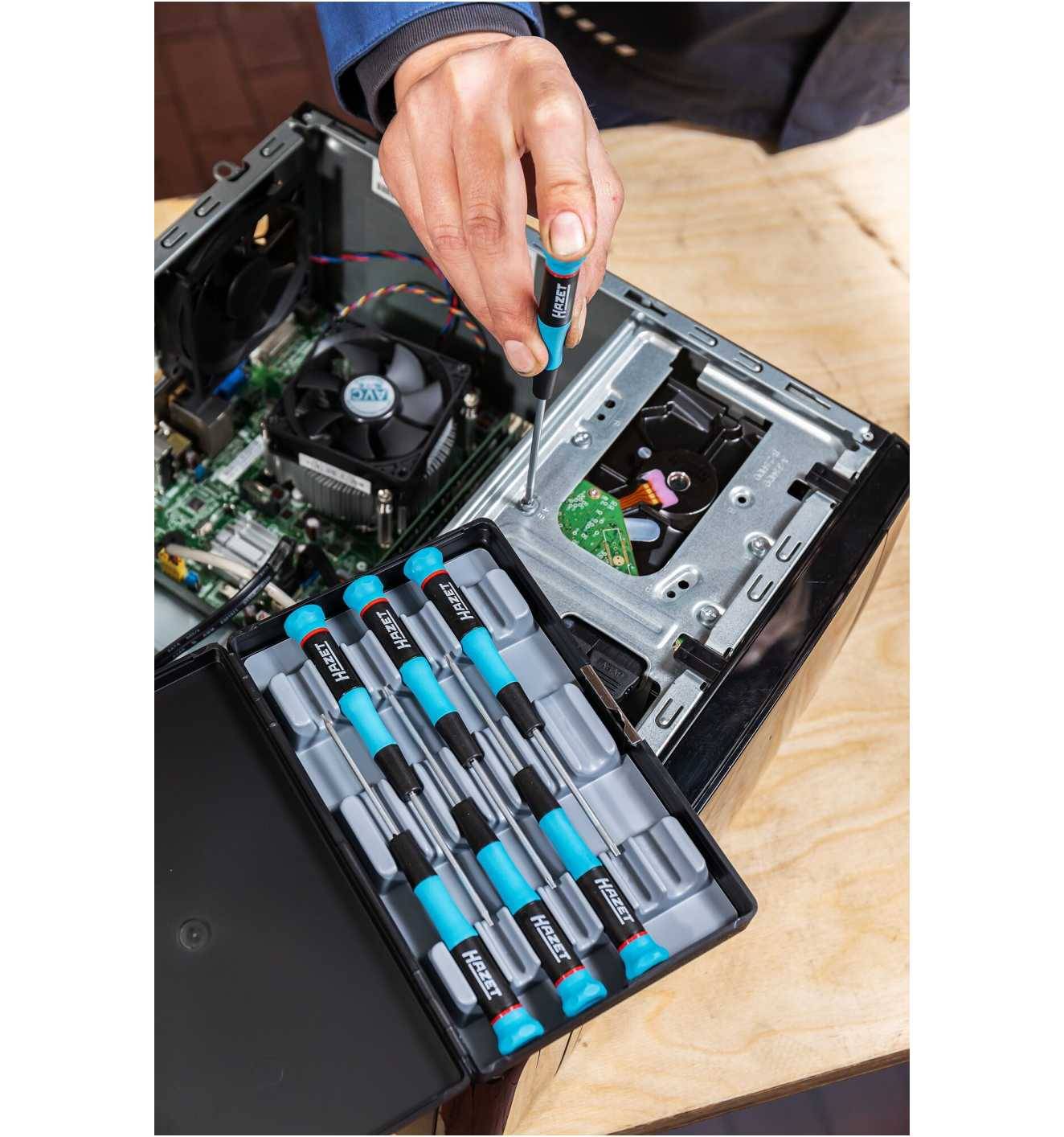 Hazet Elektronik- u. Feinmechanik Schraubendreher-Set 7teilig Innen-TORX