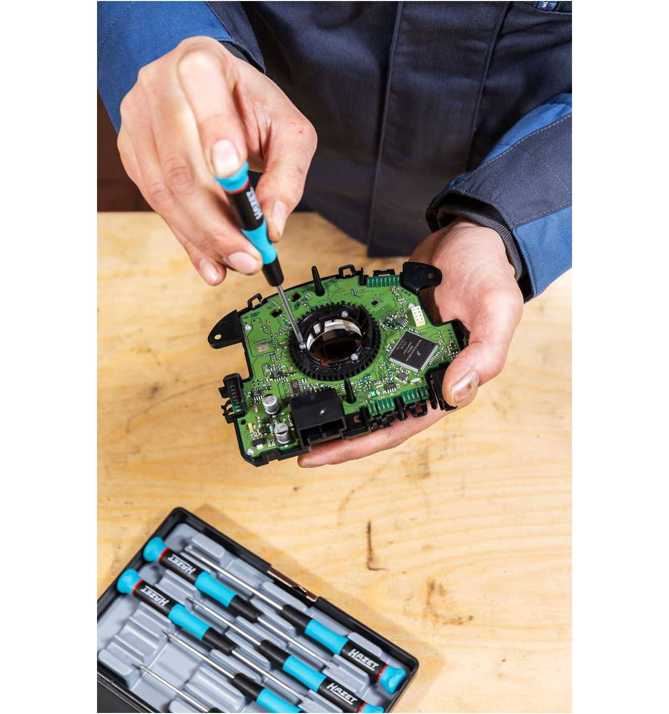 Hazet Elektronik- u. Feinmechanik Schraubendreher-Set 7teilig Innen-TORX