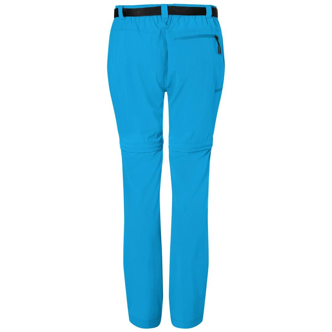 James & Nicholson Zip-Off Trekkinghose Damen JN1201 Gr. 2XL bright-blue
