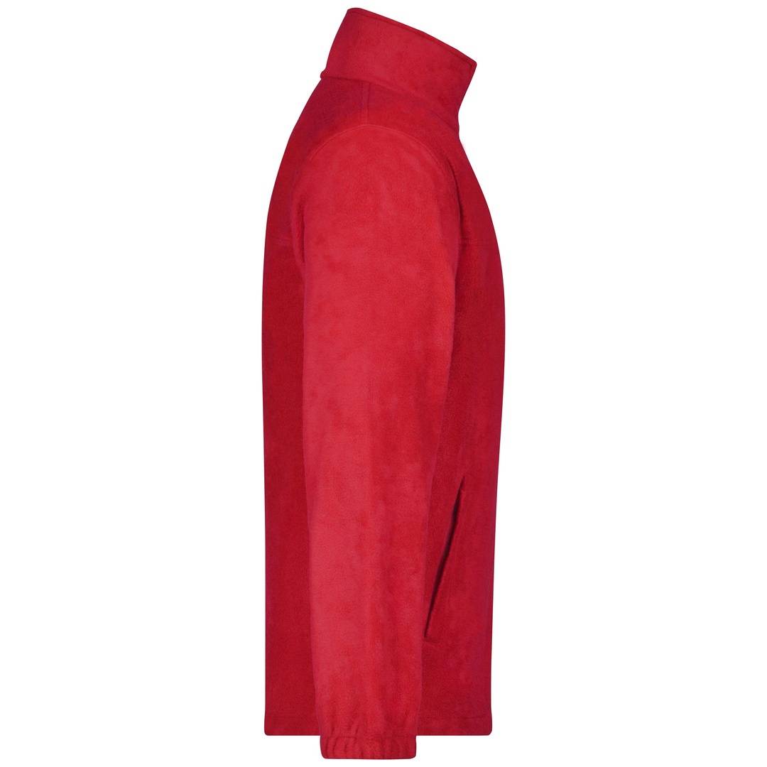 James &amp; Nicholson Full-Zip Herren Fleecejacke JN044 Gr. L rot
