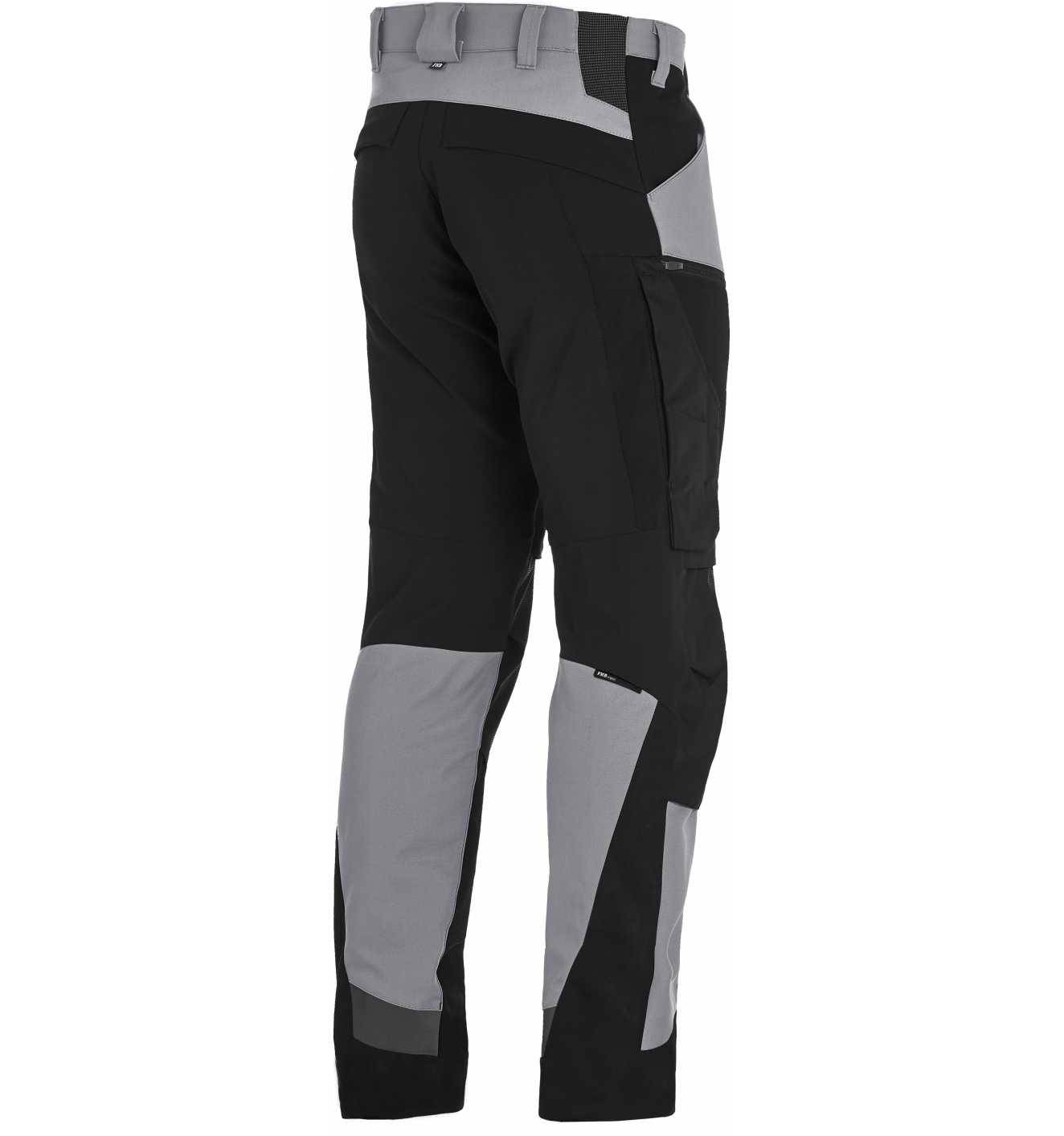 Arbeitshose Leo, grau/schwarz, Gr.98 FHB
