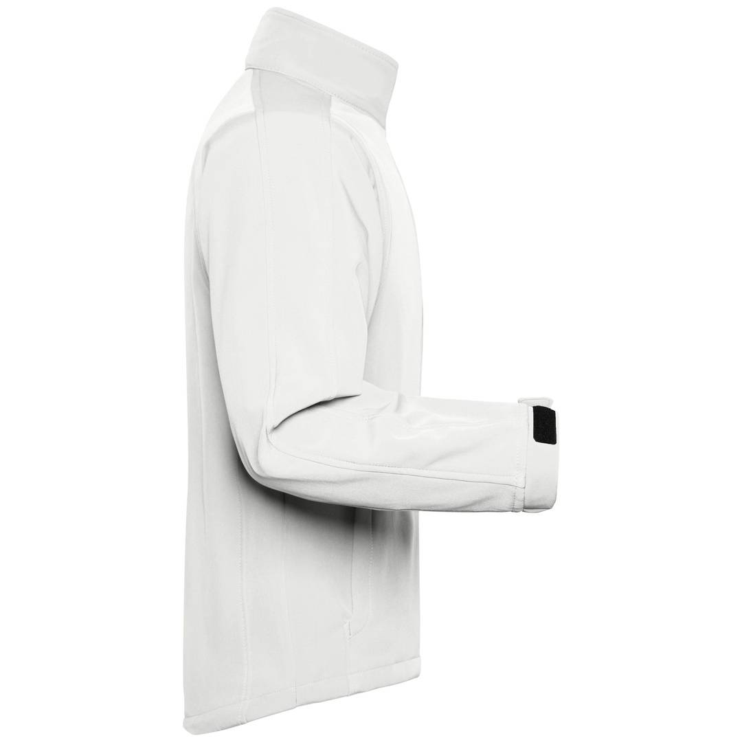 James &amp; Nicholson Softshell Jacke Herren JN135 Gr. XL off-white