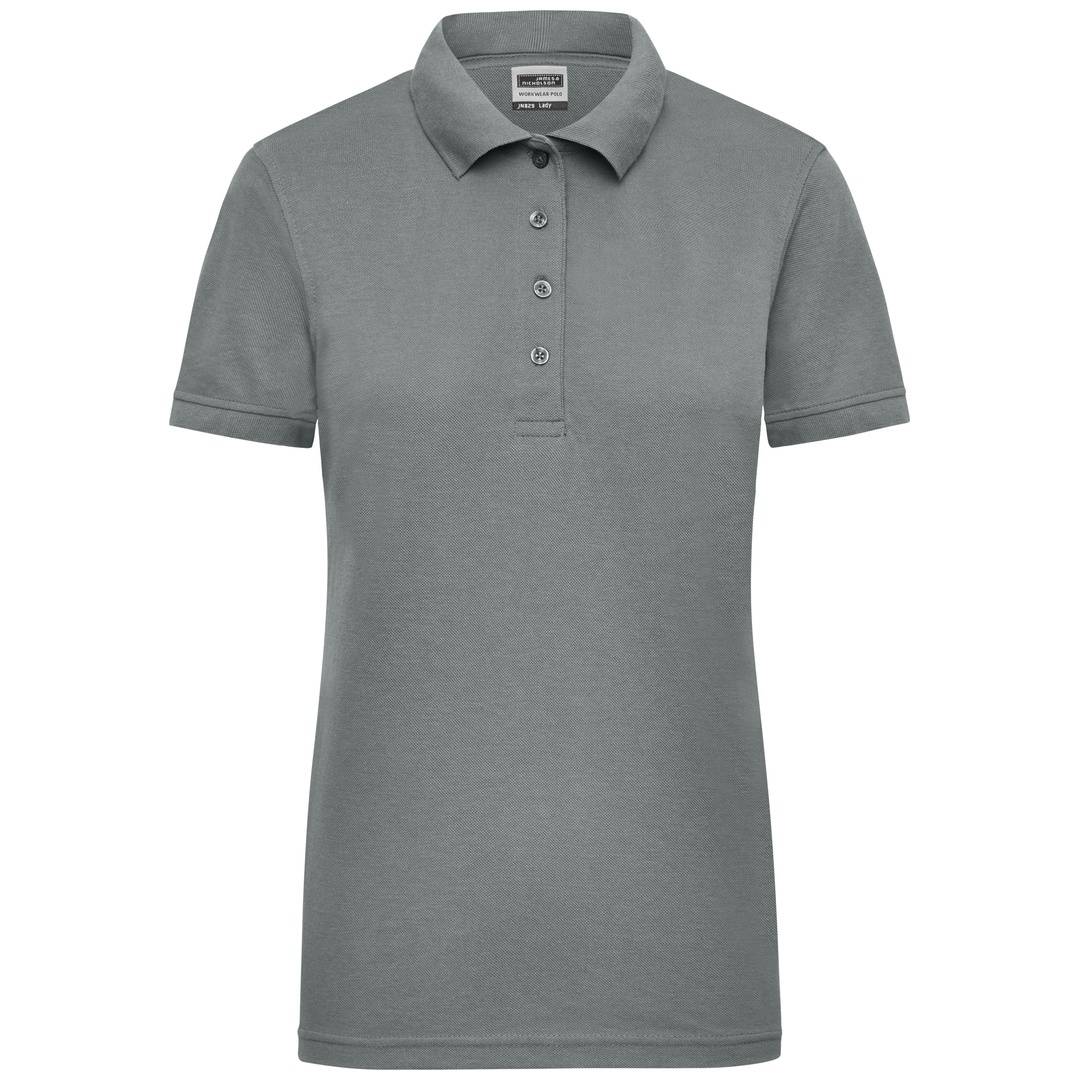 James & Nicholson Poloshirt Damen JN829 Gr. L dark-grey