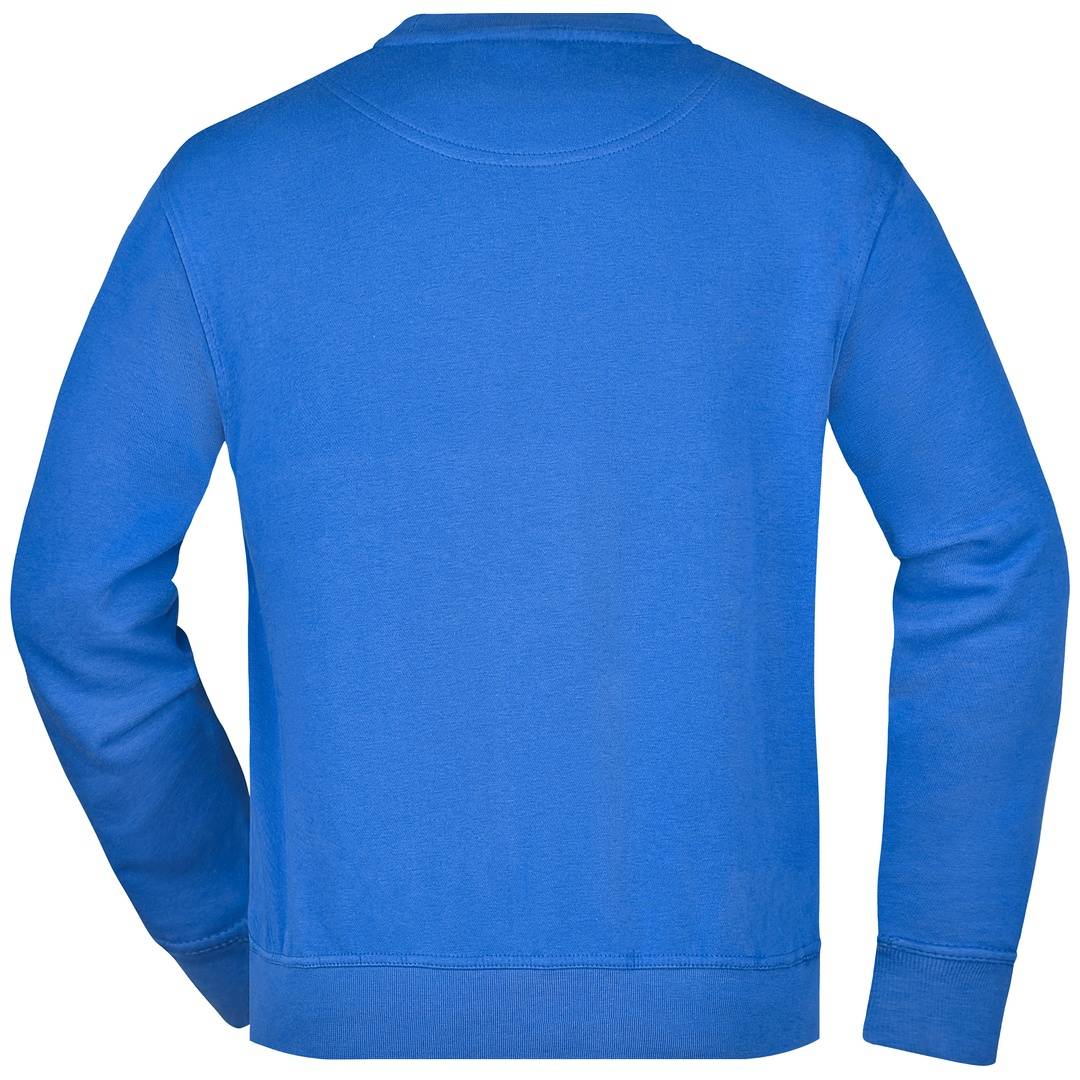 James & Nicholson Klassisches Rundhals-Sweatshirt JN840, Gr. 2XL royal