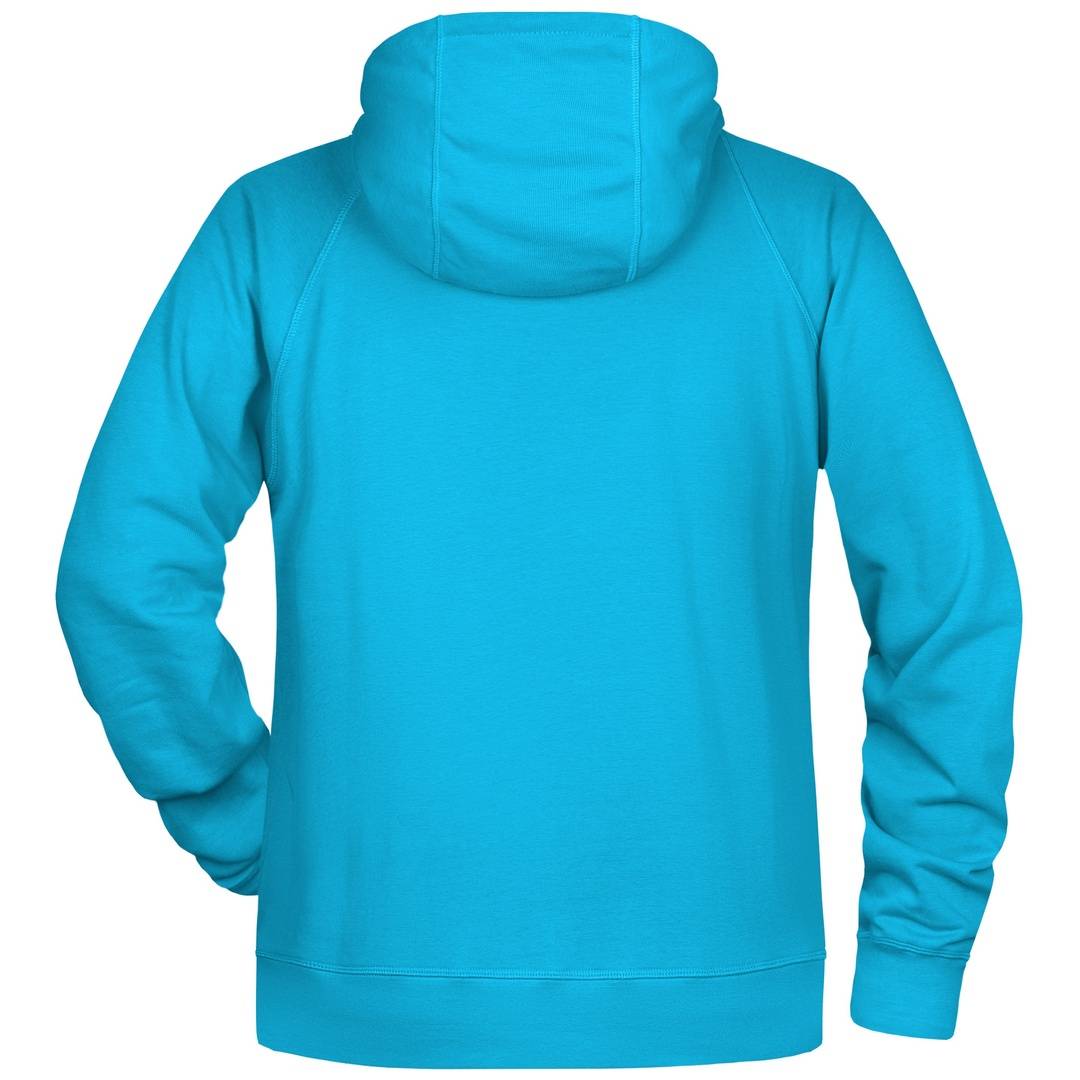 James & Nicholson Kapuzensweat JN8024 Gr. 2XL turquoise