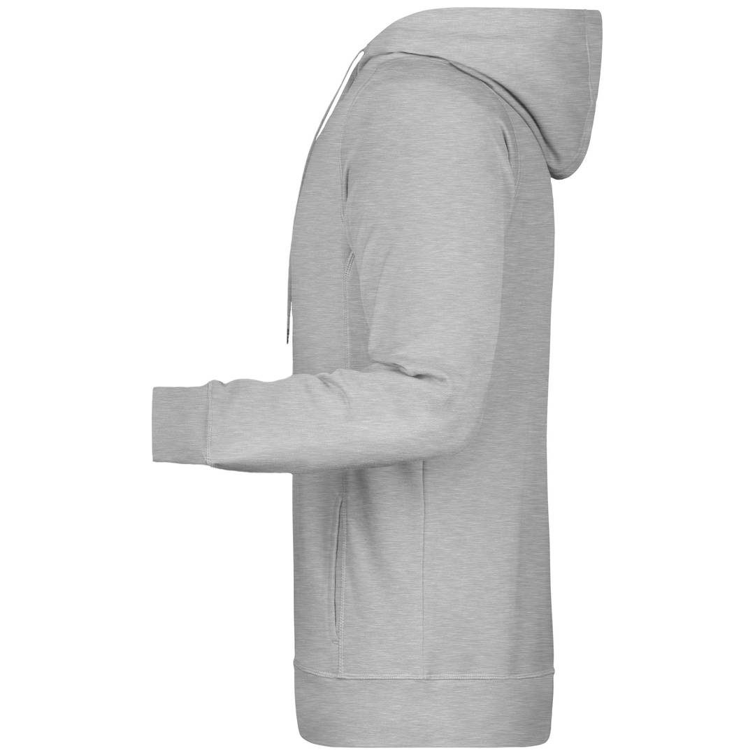 James & Nicholson Kapuzensweat JN8024 Gr. XL grey-heather