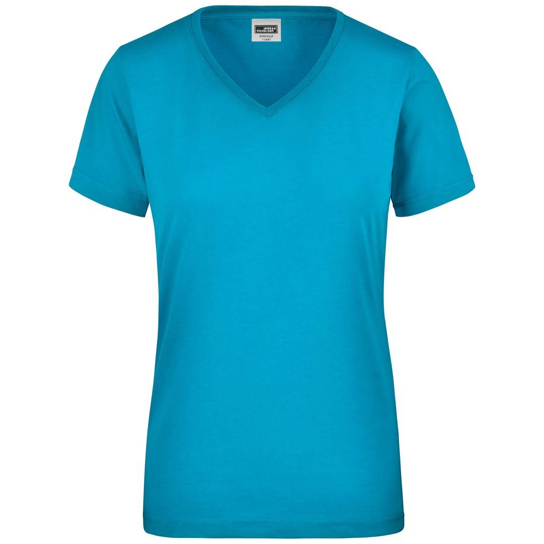 James & Nicholson T-Shirt Damen JN837 Gr. 3XL turquoise