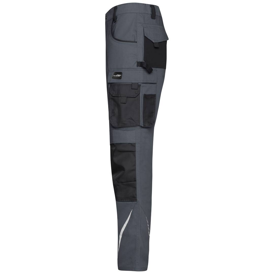 James & Nicholson Arbeitsbundhose JN832 Gr. 54 carbon/black