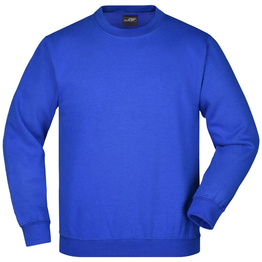 James & Nicholson Klassisches Komfort Rundhals-Sweatshirt Kinder JN040K Gr. L-140 royal