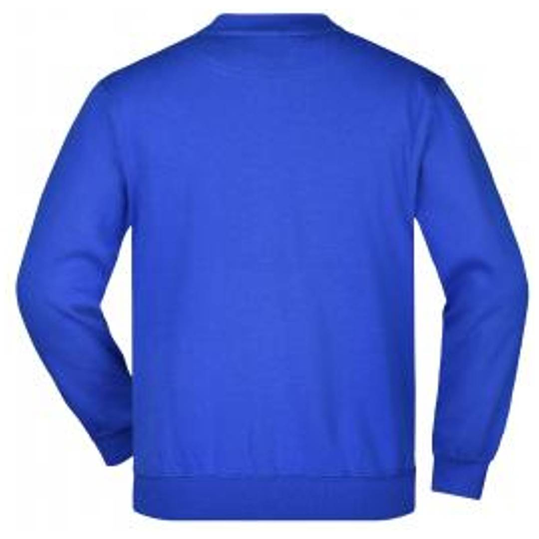 James & Nicholson Klassisches Komfort Rundhals-Sweatshirt Kinder JN040K Gr. XL-152 royal