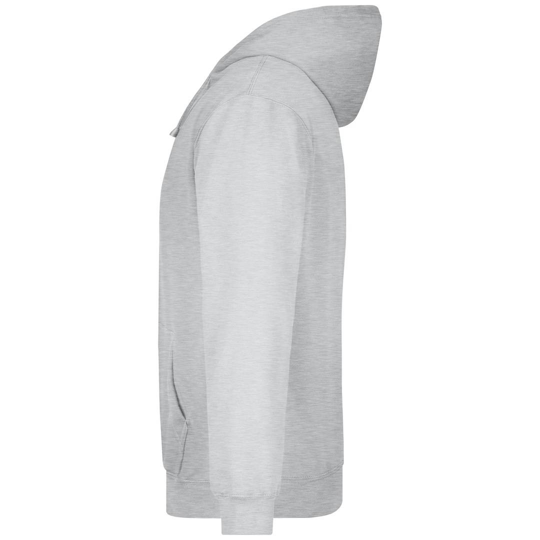 James & Nicholson Kinder Kapuzensweatshirt JN047K Gr. XL-152 grey-heather