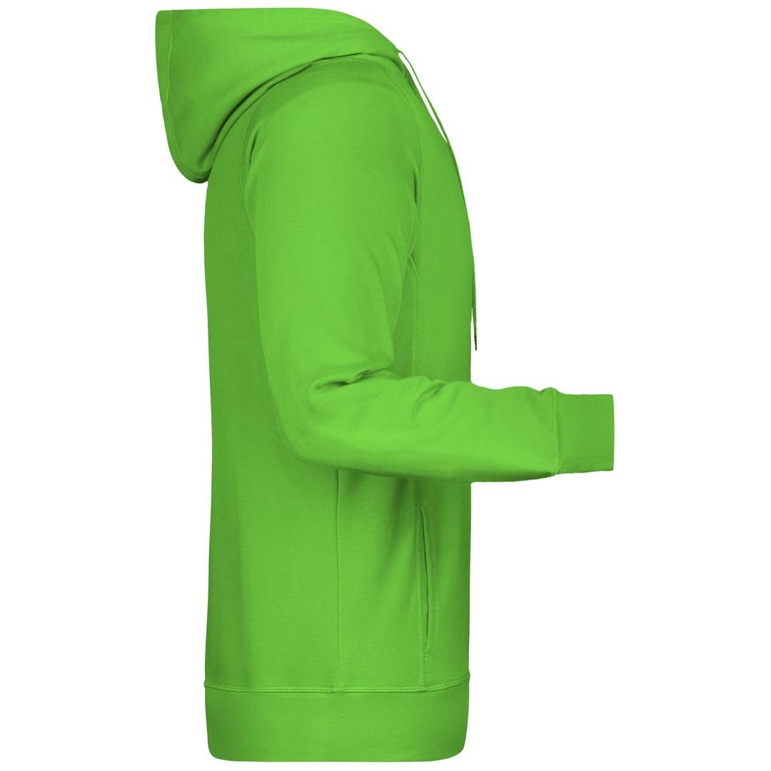 James & Nicholson Kapuzensweat JN8024 Gr. 3XL lime-green