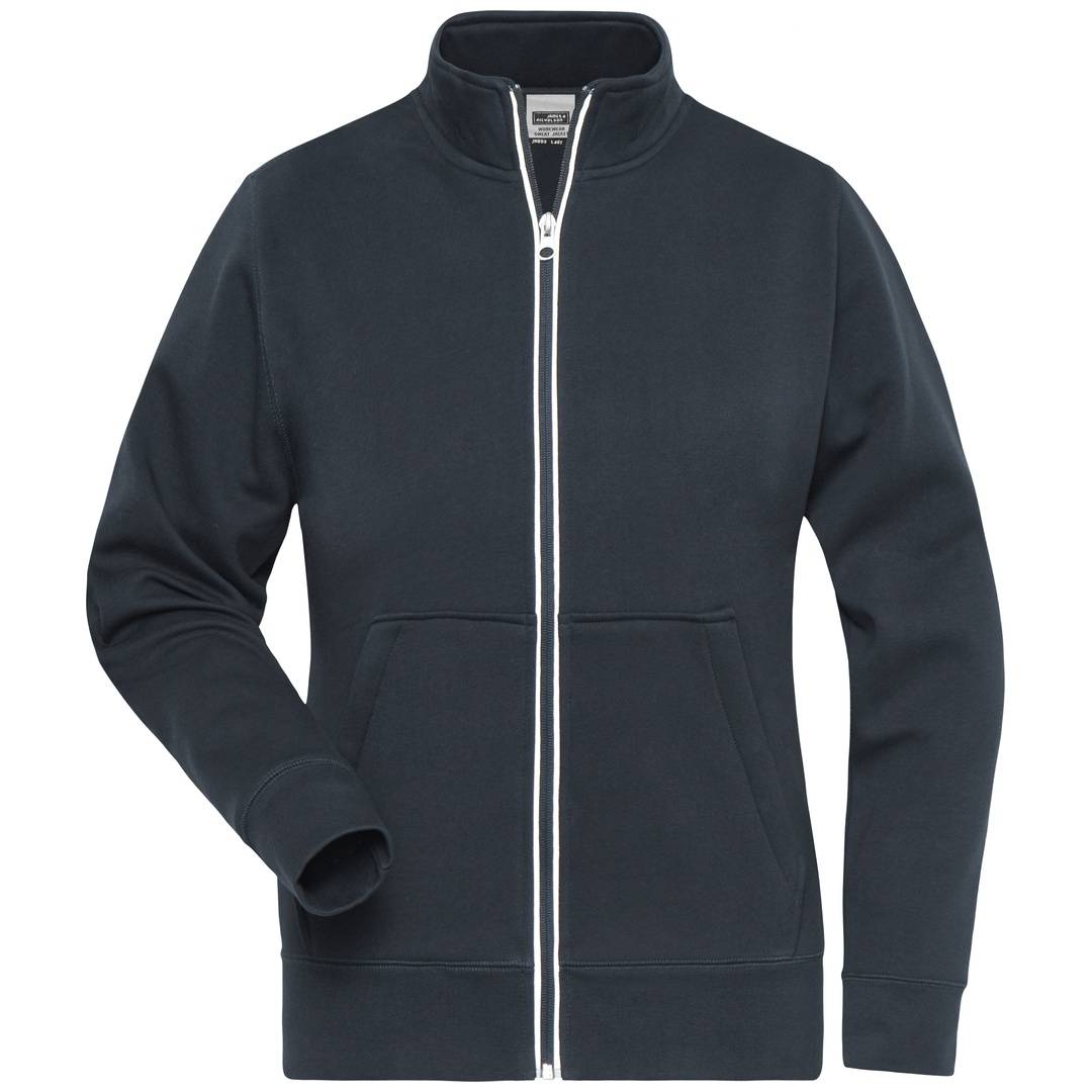James & Nicholson Fleecejacke Damen JN1809 Gr. XS carbon