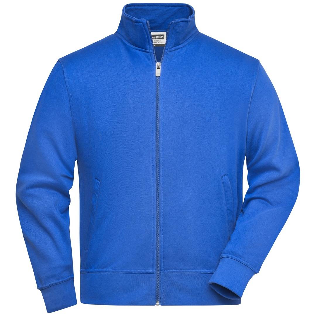 James & Nicholson Sweatjacke JN836 Gr. 6XL royal