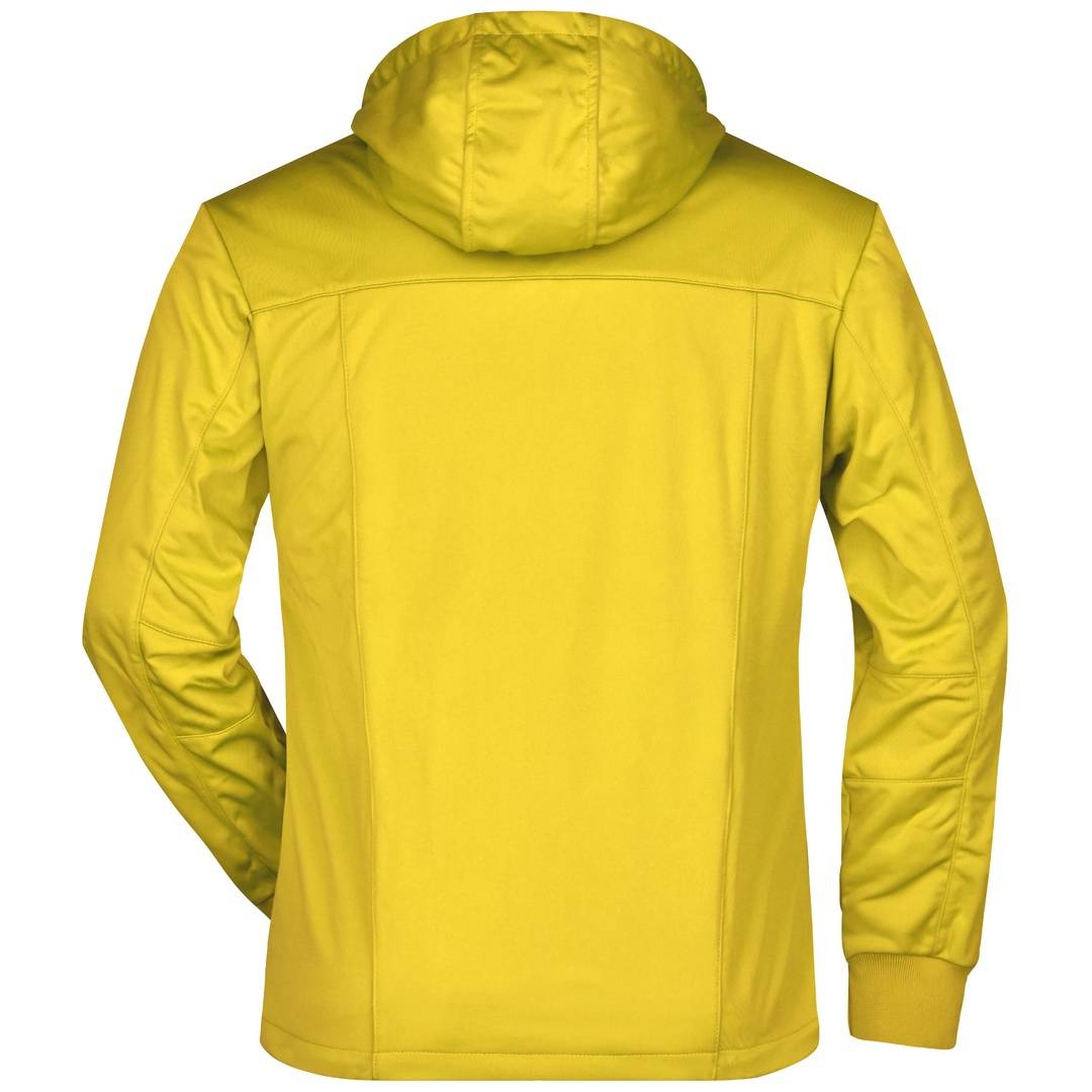 James & Nicholson Mens Maritime Jacket JN1078 Gr. M sun-yellow/navy/white