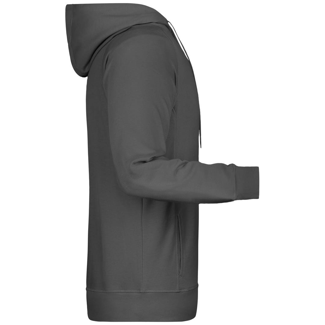 James & Nicholson Kapuzensweat JN8024 Gr. S graphite