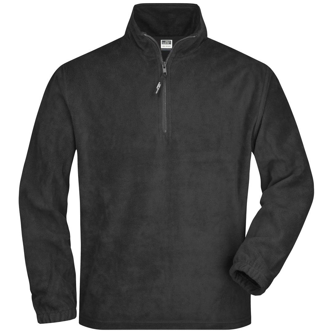 James & Nicholson Sweatshirt in schwerer Fleece-Qualität JN043 Gr. L dark-grey