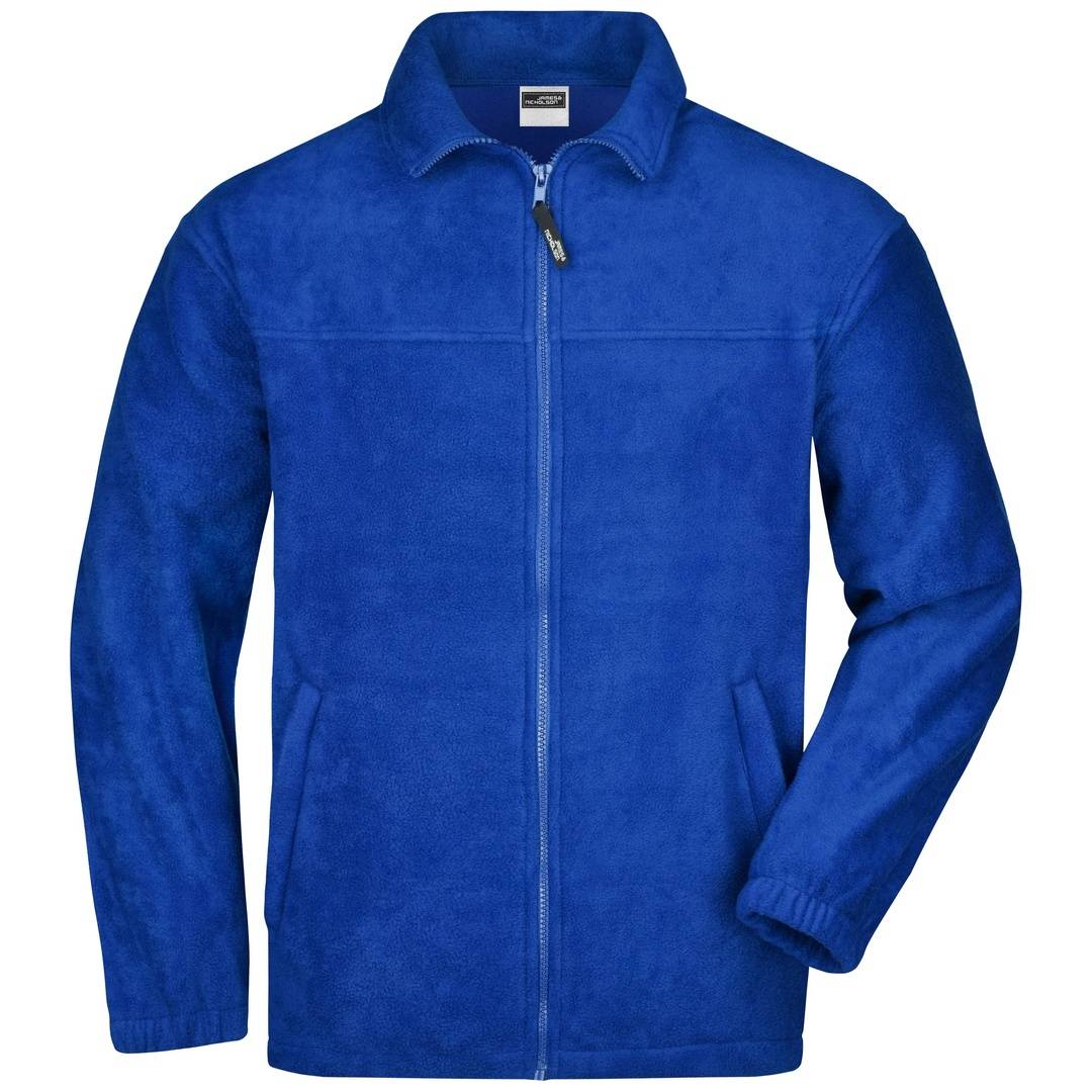 James & Nicholson Full-Zip Herren Fleecejacke JN044 Gr. 3XL royal