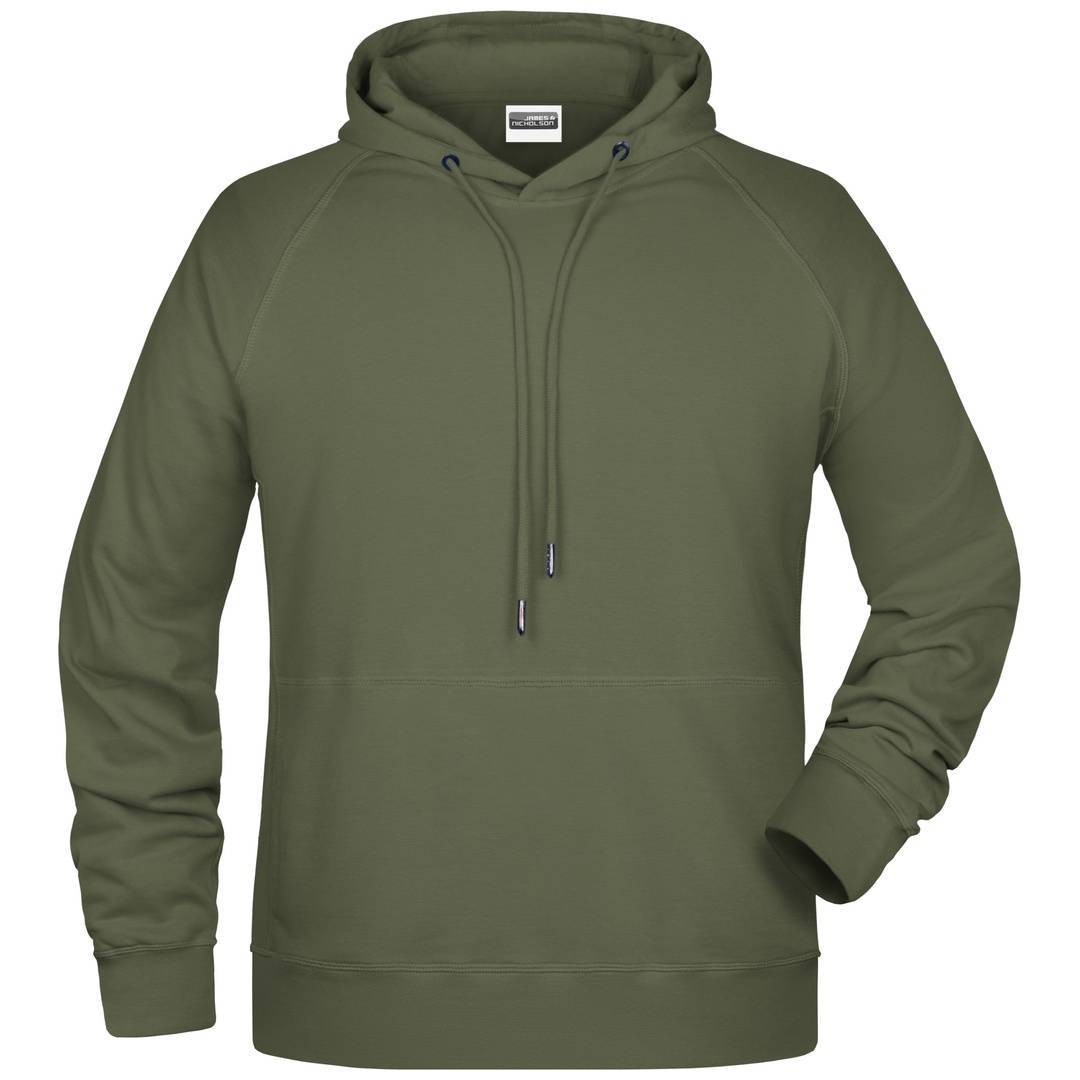 James & Nicholson Kapuzensweat JN8024 Gr. L olive