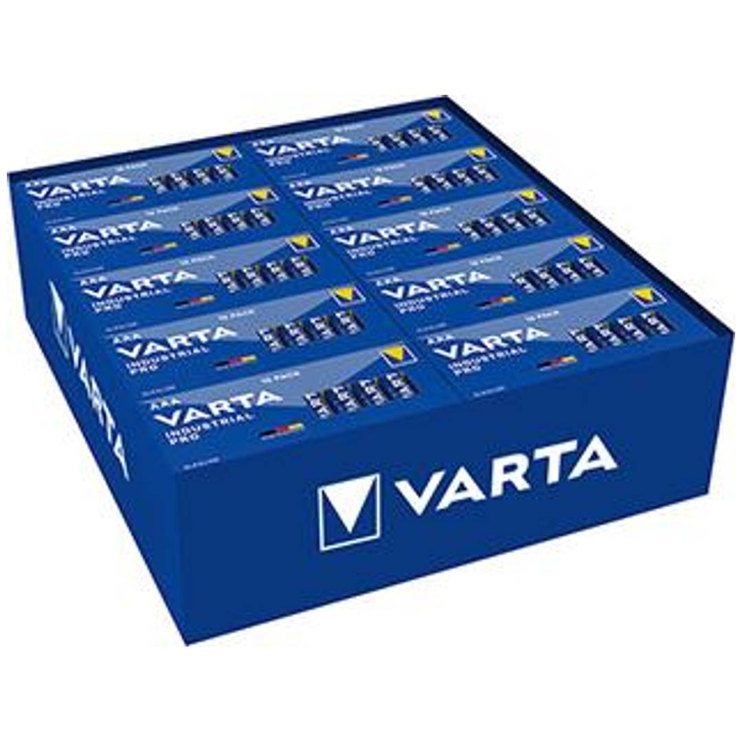 Batterie Industrial Pro AAA Karton a 700 Stück VARTA