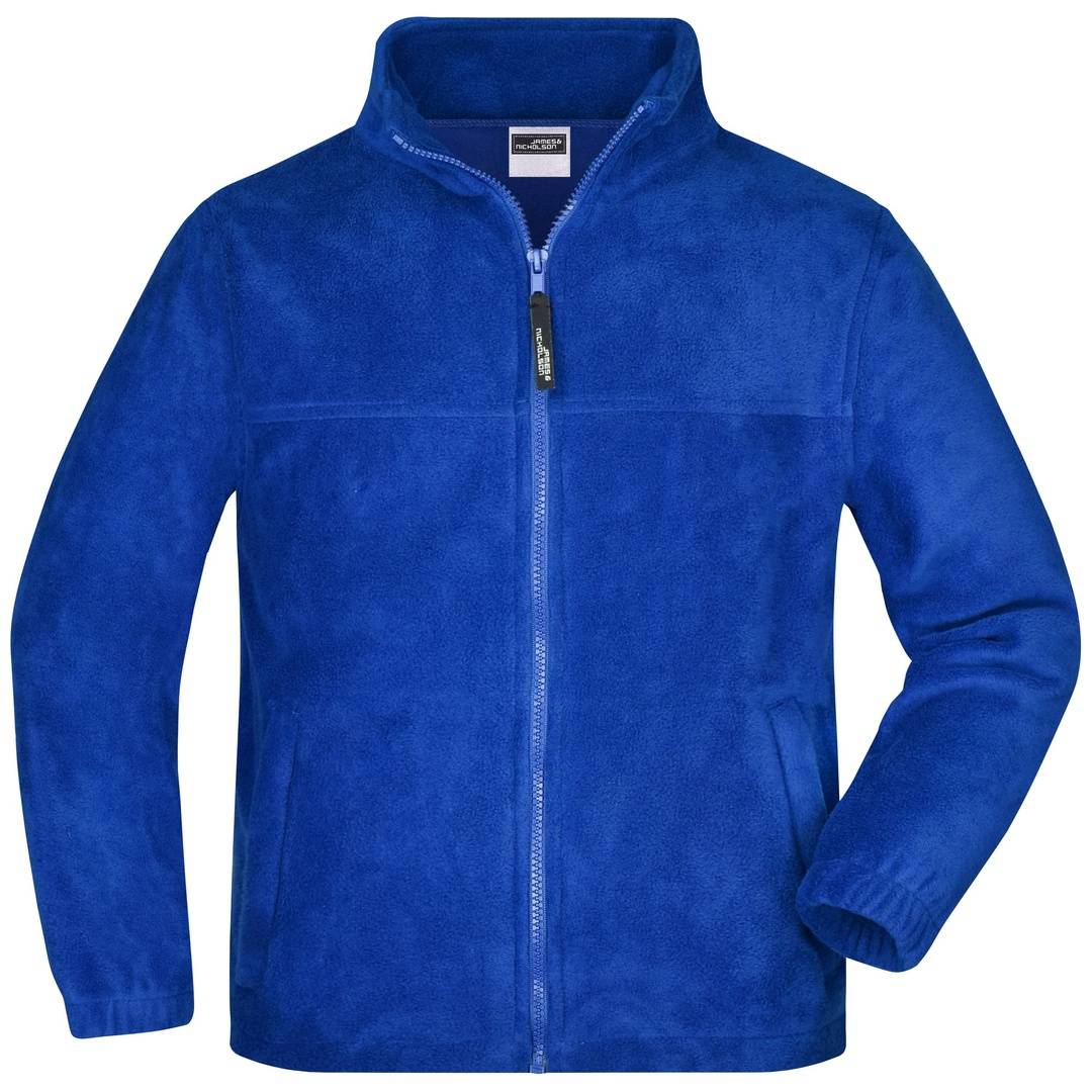 James & Nicholson Full-Zip Kinder Fleecejacke JN044K Gr. 146/152 royal
