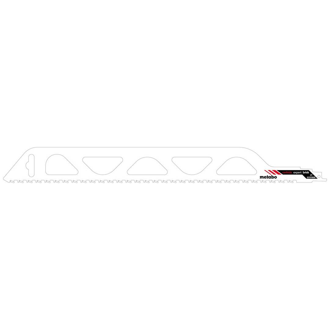 Metabo Säbelsägeblatt expert brick 455 x 1,5 mm, HM, 12,7 mm/ 2 TPI