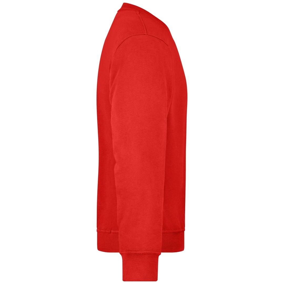 James & Nicholson Klassisches Rundhals-Sweatshirt JN840, Gr. 2XL red