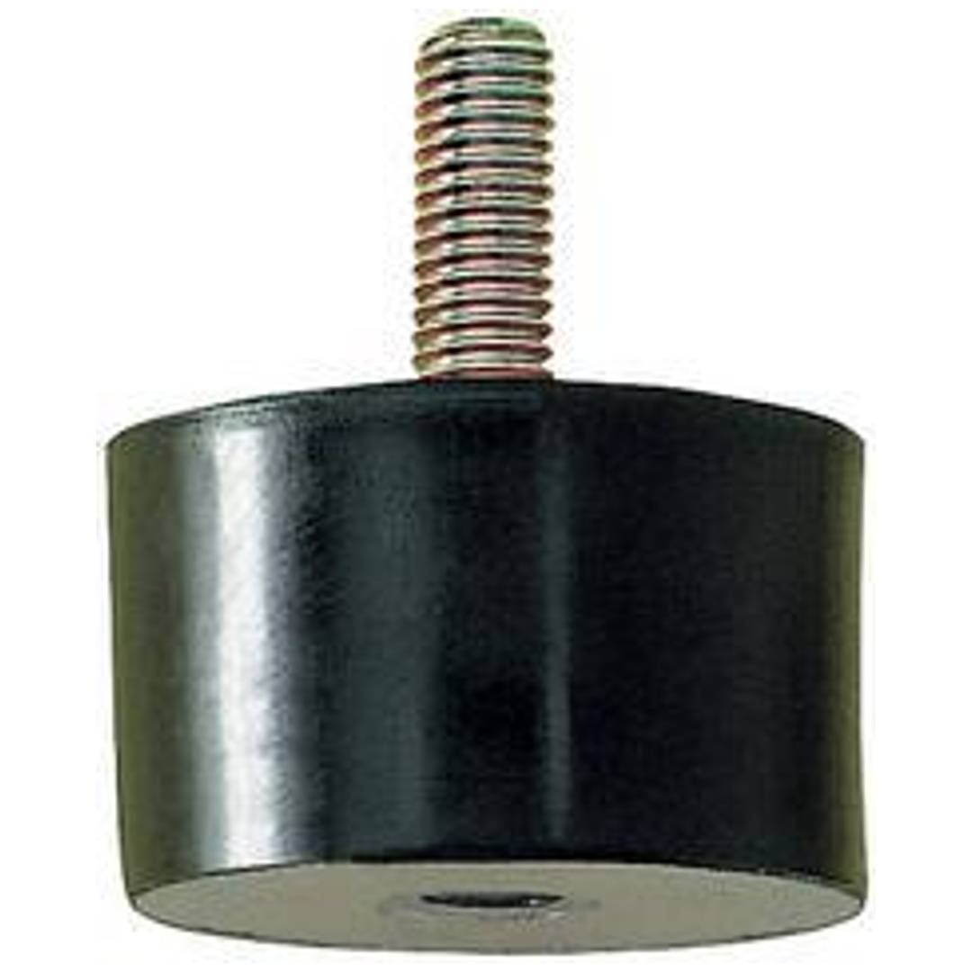 Gummi-Metall-Puffer zylindrisch Typ B D40xH20mm M8x23 NR57