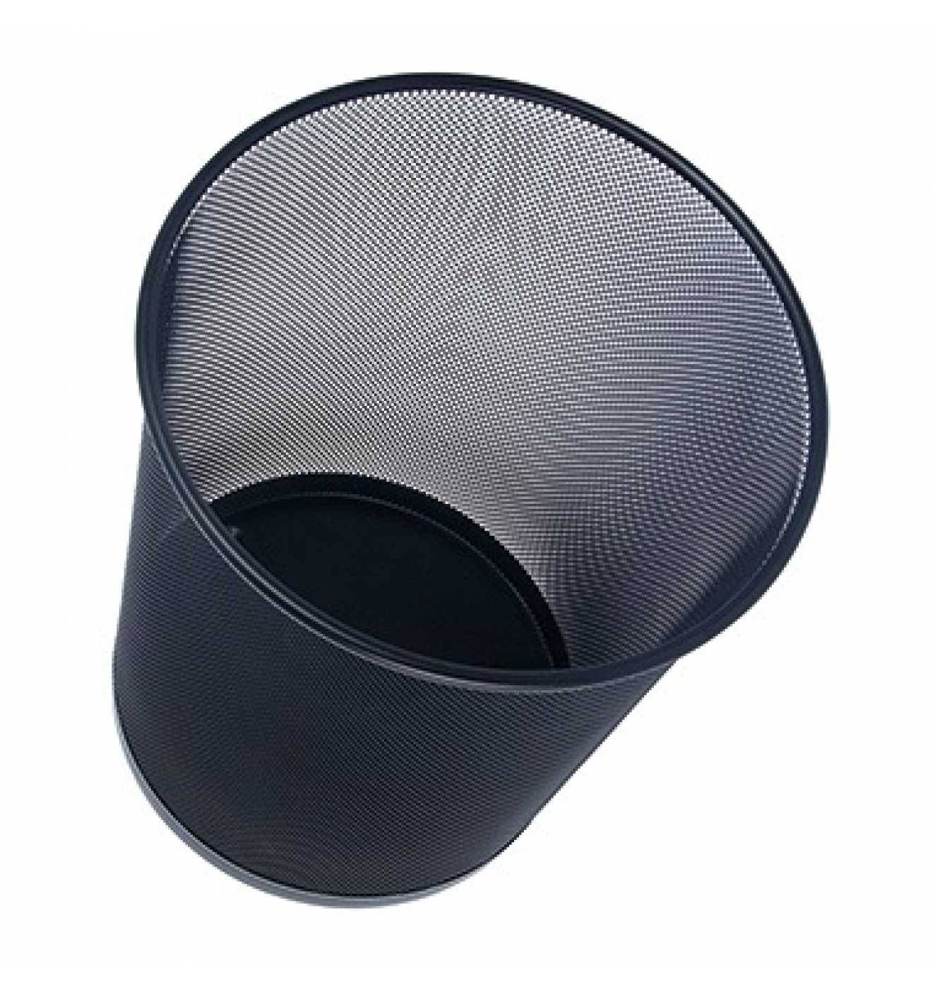 WEDO Papierkorb Office 65201 18l Drahtmetall schwarz