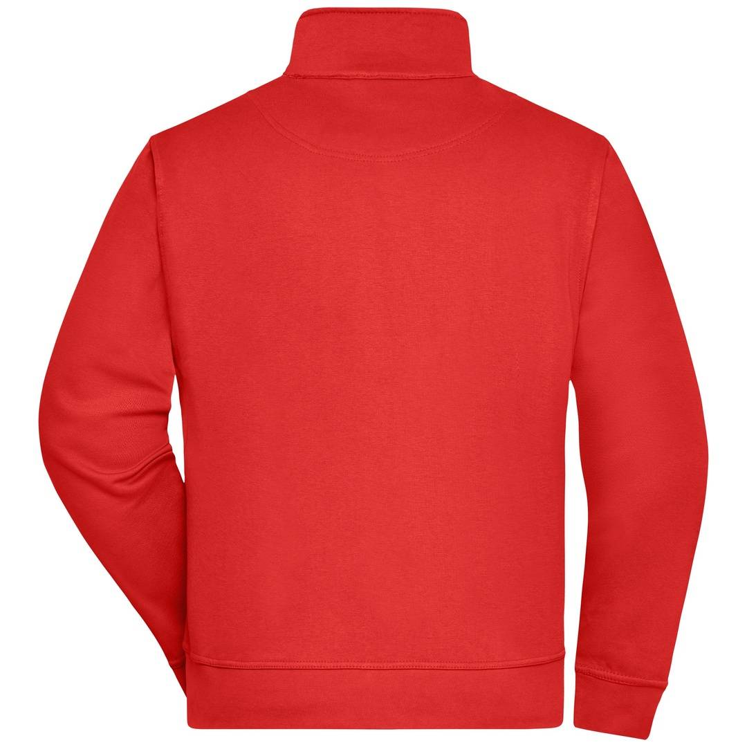 James & Nicholson Sweatjacke JN836 Gr. 5XL red
