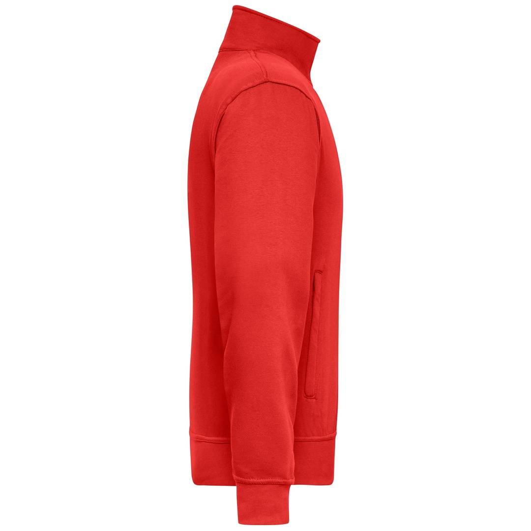 James & Nicholson Sweatjacke JN836 Gr. 5XL red