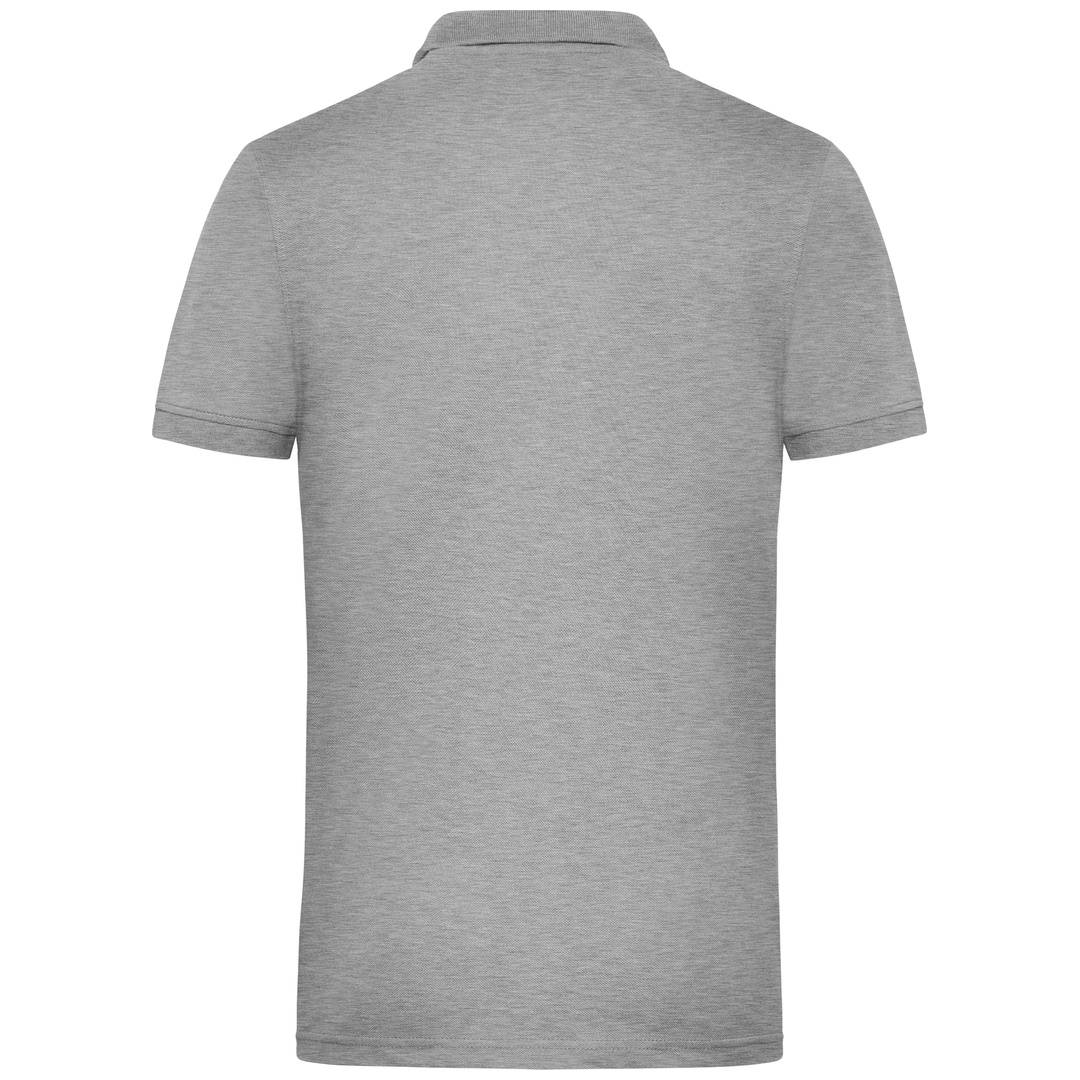 James & Nicholson Poloshirt Herren JN830 Gr. XL grey-heather