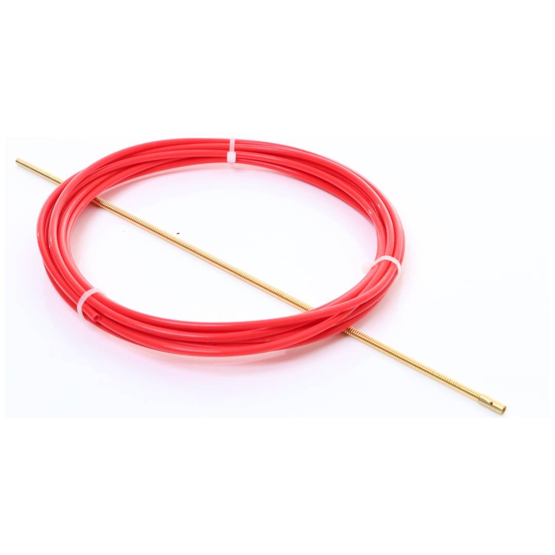 ELMAG PTFE-Seele 5 m rot, f. Alu-, Edelstahl u. Miglötdraht Ø 1,0 -1,2 mm, 1 Stk. Packung - SB