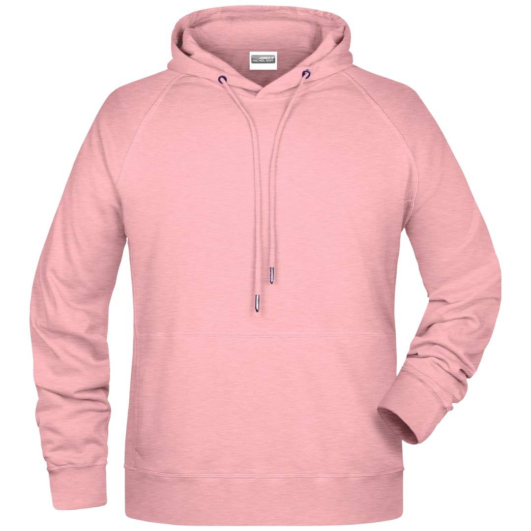 James & Nicholson Kapuzensweat JN8024 Gr. 4XL rose-melange