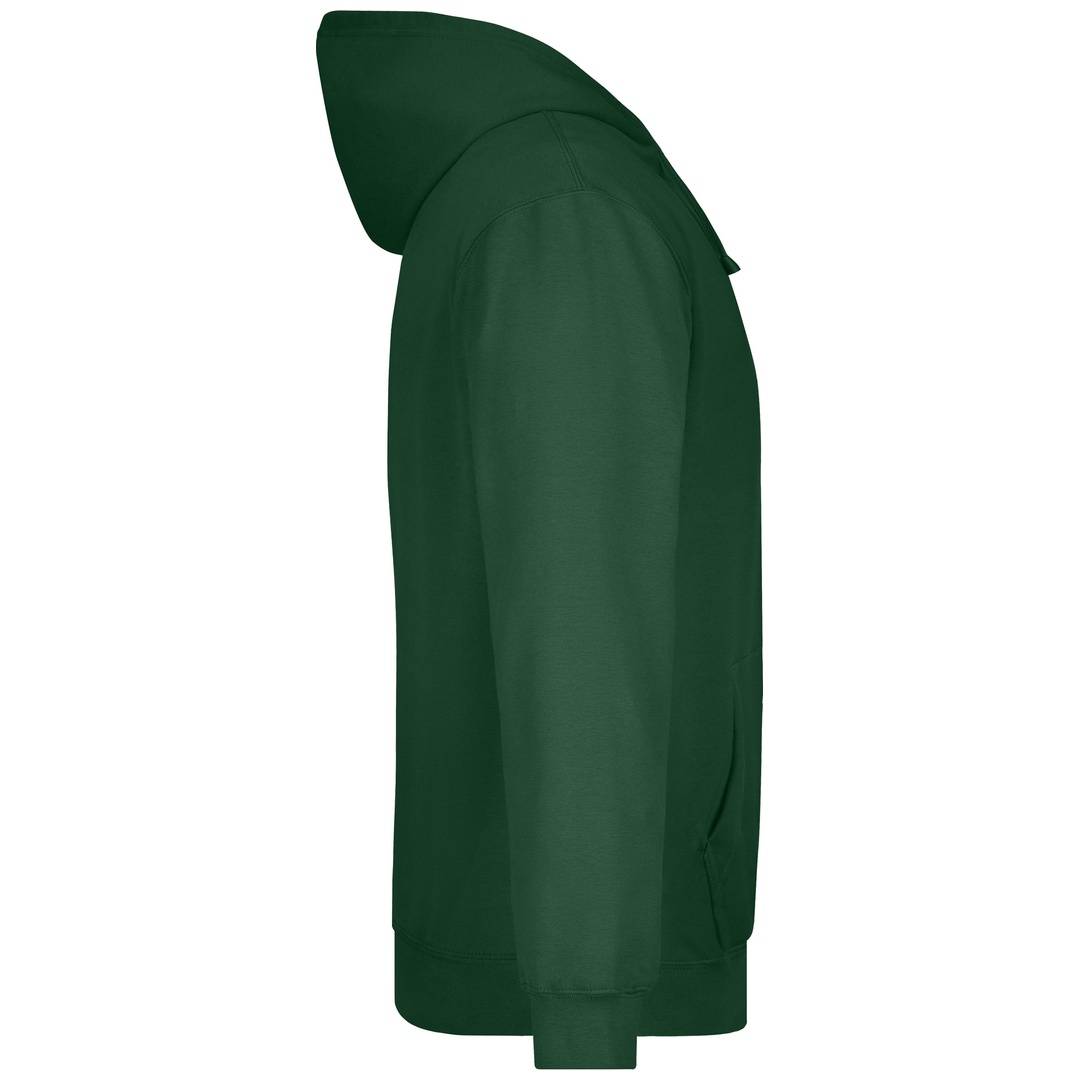 James & Nicholson Kinder Kapuzensweatshirt JN047K Gr. S-116 dark-green