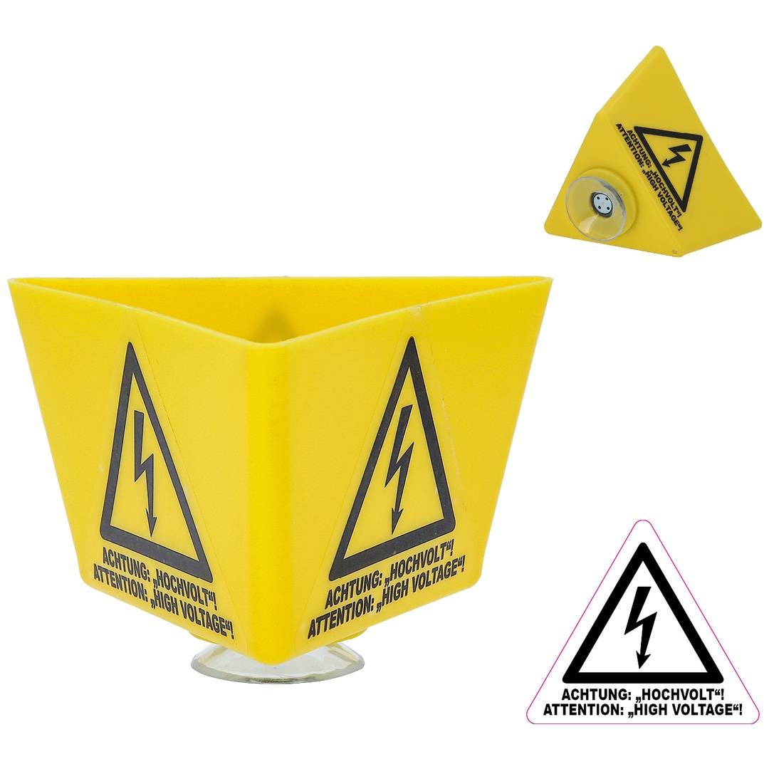 KS Tools Dachaufsteller mit Blitzsymbol und Saugnapf