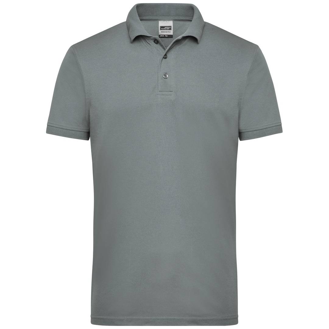 James & Nicholson Poloshirt Herren JN830 Gr. 6XL dark-grey