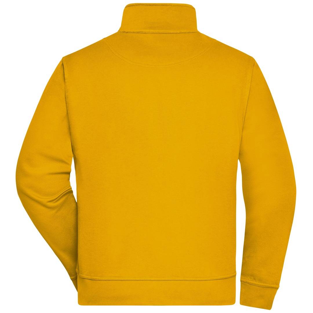 James & Nicholson Sweatjacke JN836 Gr. L gold-yellow