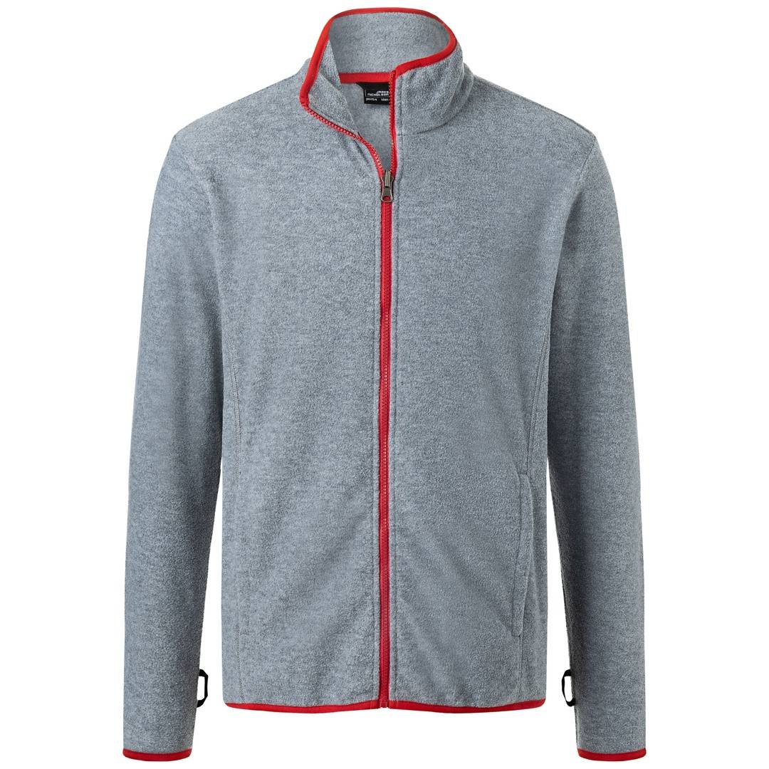 James & Nicholson Funktionelle Doppeljacke Herren JN1154 Gr. M red/black