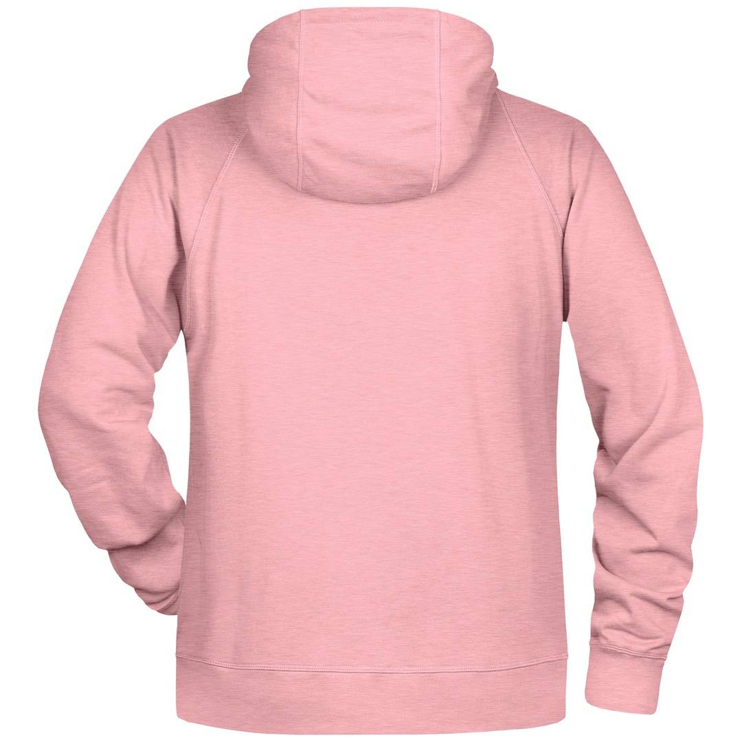 James & Nicholson Kapuzensweat JN8024 Gr. 4XL rose-melange