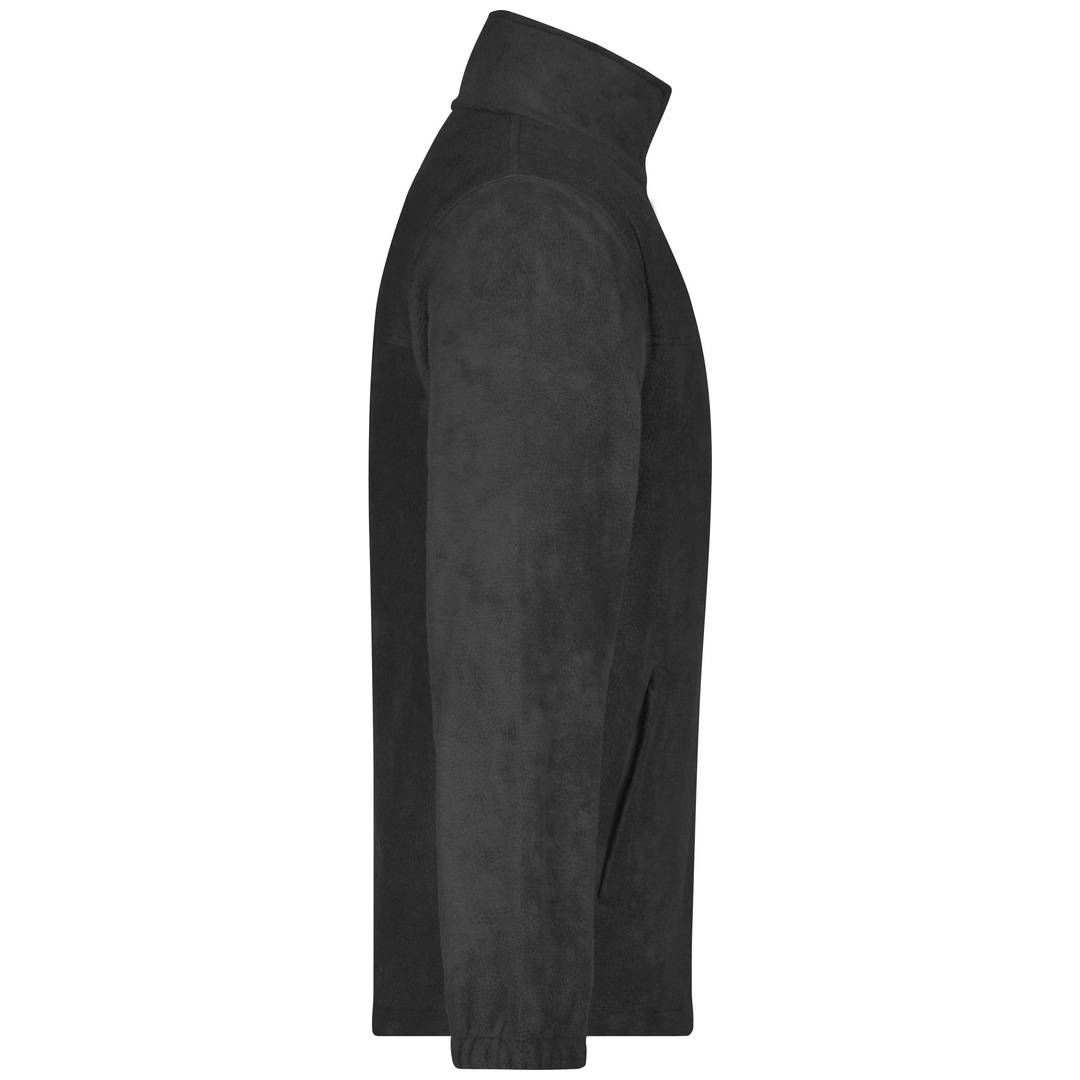 James & Nicholson Full-Zip Herren Fleecejacke JN044 Gr. M schwarz