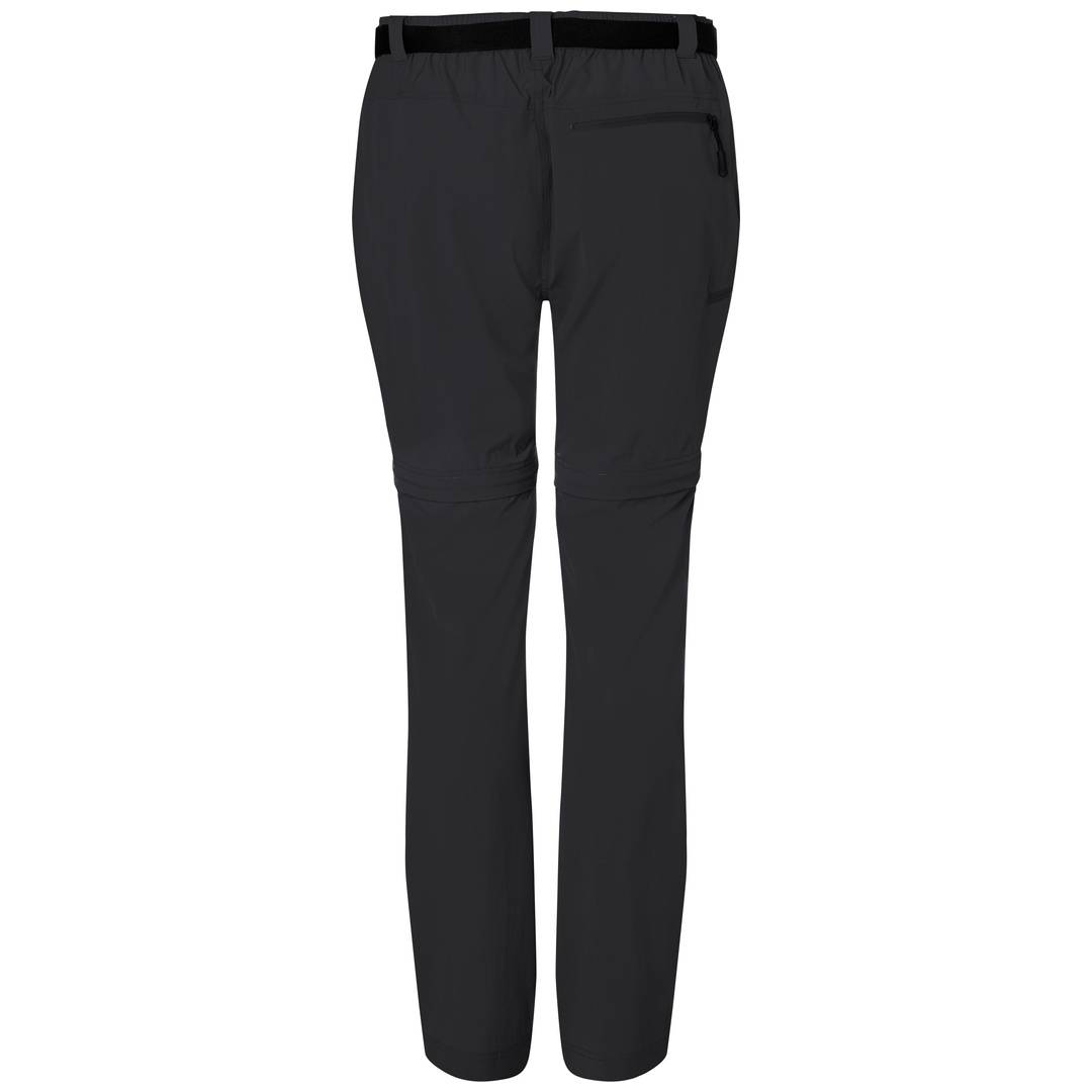 James & Nicholson Zip-Off Trekkinghose Damen JN1201 Gr. 2XL schwarz