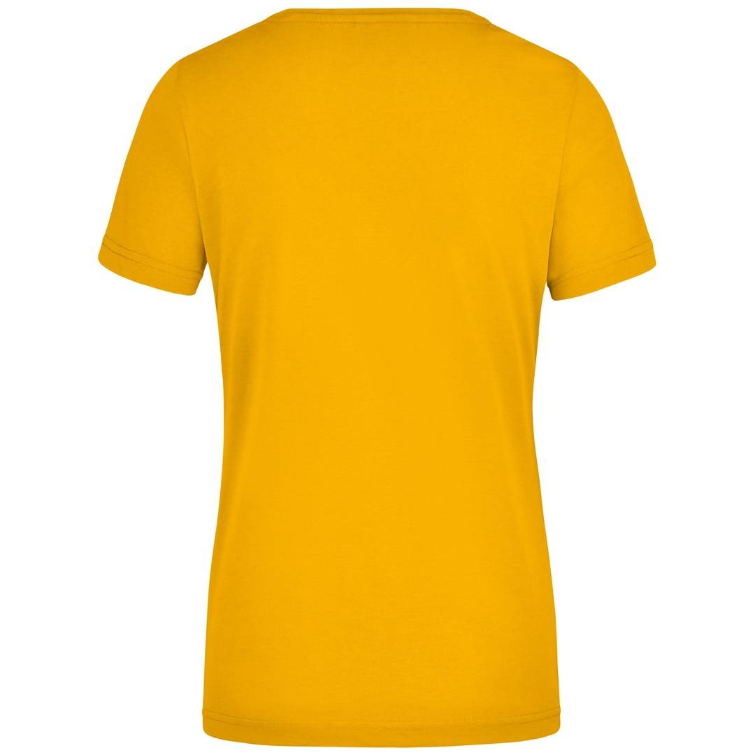 James & Nicholson T-Shirt Damen JN837 Gr. 3XL gold-yellow