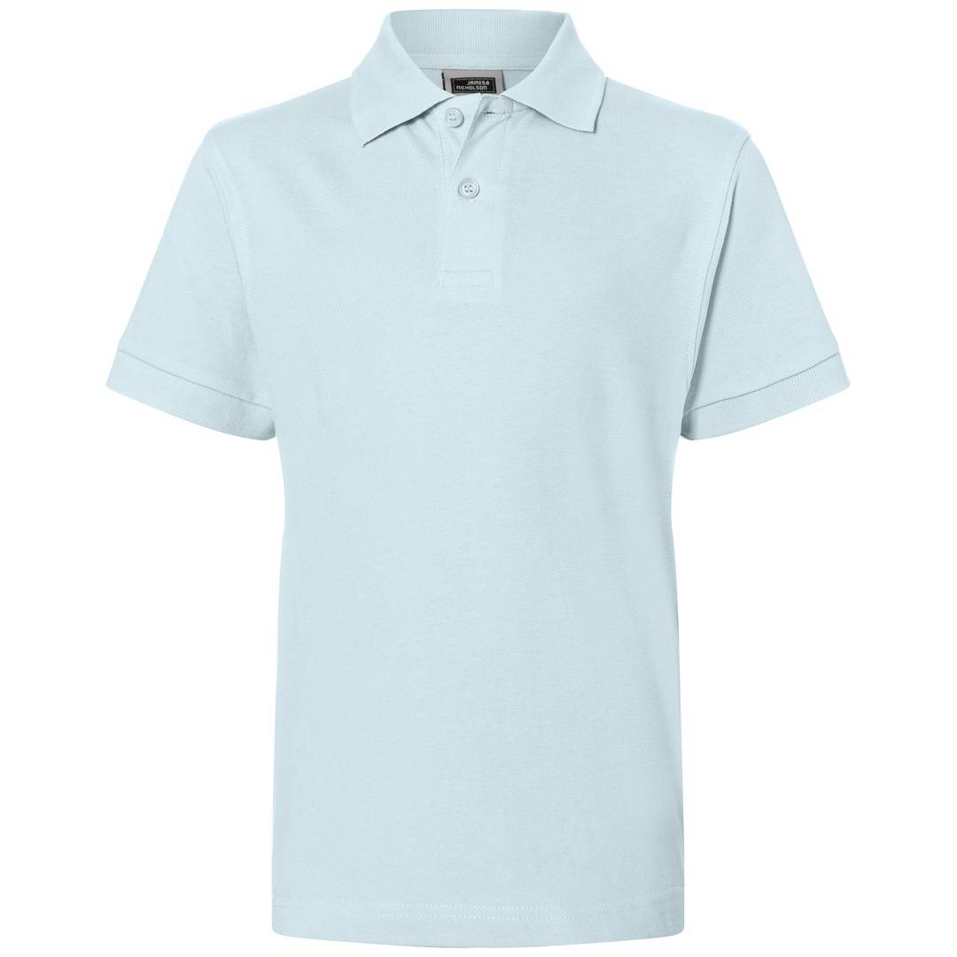 James & Nicholson Poloshirt Kinder JN070K Gr. XS-98/104 light-blue